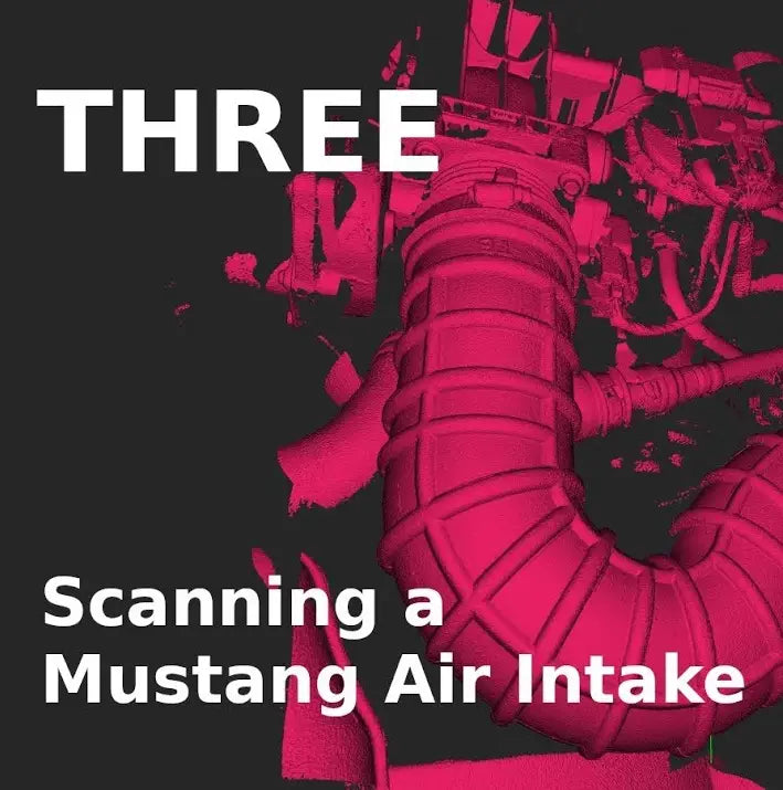 3D Scanning a Mustang Engine with THREE